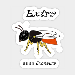 Extra as an Exoneura Sticker